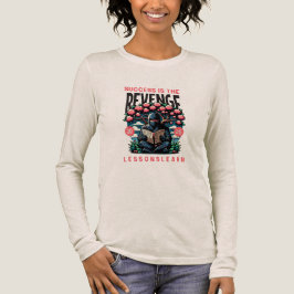 DAMES SUCCESS REvanche LESSEN LEREN LANGE MOUW Tri-Blend Shirt