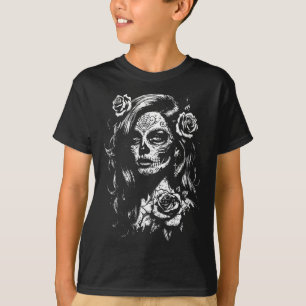Dames Suiker Schedel Dag Van De Overheidsinstantie T-shirt