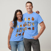 Dames Summerween Geest Pompoen Halloween Spoken S T-shirt (Unisex)
