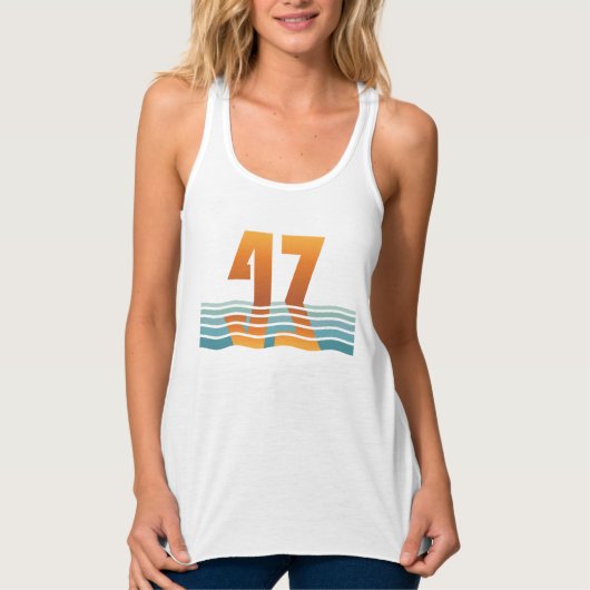 Dames Sunset 47 Tank Top (Voorkant)