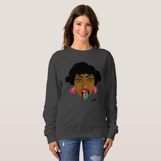 Dames sweatshirt (Voorkant volledig)