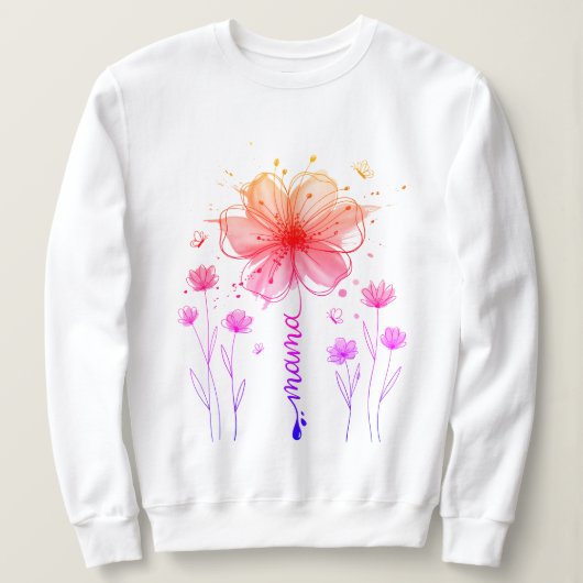 Dames sweatshirt (Design voorkant)
