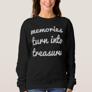 Dames sweatshirt met basisontwerp Memories