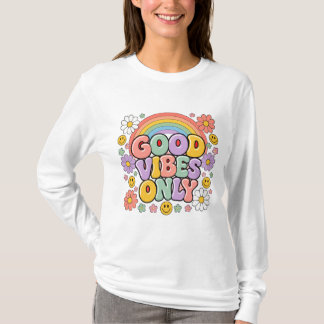 Dames sweatshirt met goede vibes
