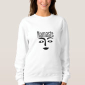 dames sweatshirt "Namaste Dames Sweatshirt - Indi (Voorkant)