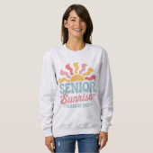Dames sweatshirt Senior Sunrise 2027 (Voorkant volledig)