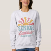 Dames sweatshirt Senior Sunrise 2027 (Voorkant)