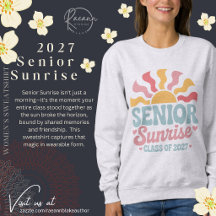 Dames sweatshirt Senior Sunrise 2027