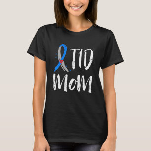 Dames T1D Moeder Type 1 Diabetes Bewustzijn T-shirt