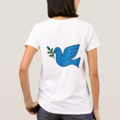 Dames T-shirt (Achterkant)