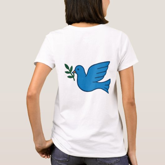 Dames T-shirt (Achterkant)