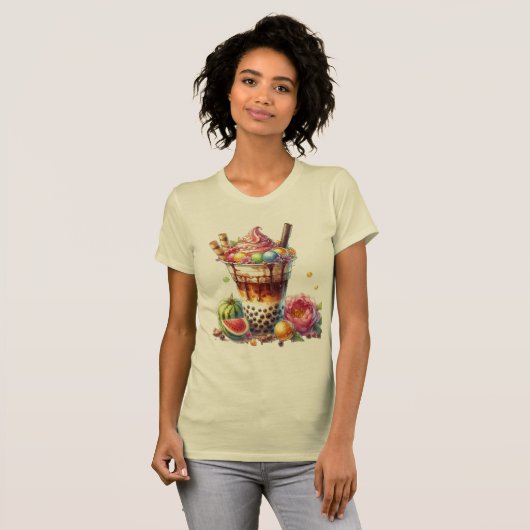 Dames T-Shirt (Voorkant volledig)