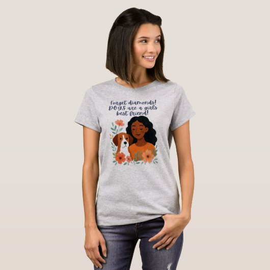 Dames T-shirt (Voorkant volledig)