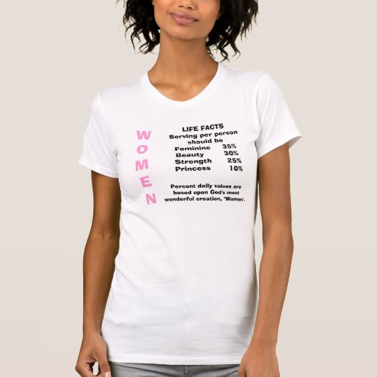 DAMES T-SHIRT (Voorkant)