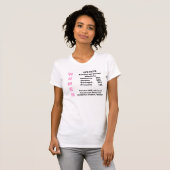 DAMES T-SHIRT (Voorkant volledig)