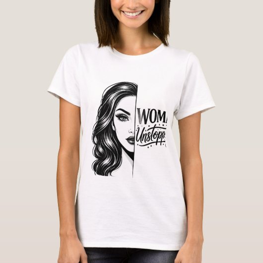 Dames T-Shirt (Voorkant)