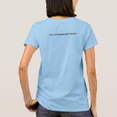Dames T-shirt (Achterkant)