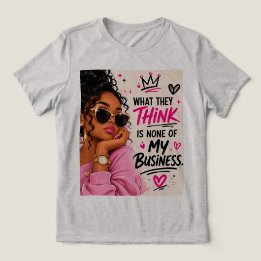 Dames T-shirt  (Design voorkant)