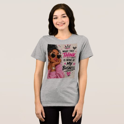 Dames T-shirt  (Voorkant volledig)