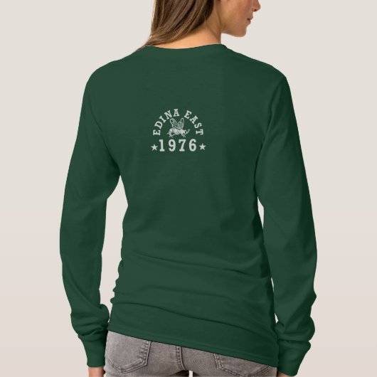 Dames T-shirt (Achterkant)