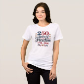 Dames T-shirt Amerika 250 (Voorkant volledig)