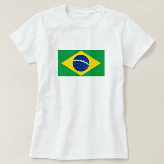 Dames T-Shirt Brazilië (Design voorkant)