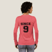 Dames T-shirt – Cute Rode Hart Ontwerp voor Echtge (Achterkant)