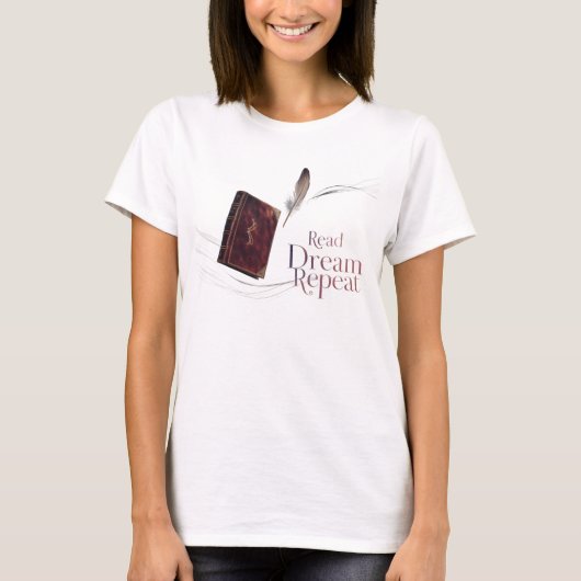 Dames T-shirt - Esthetische Boekliefhebber Grafisc (Voorkant)