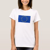 Dames T-Shirt Europa (Voorkant)