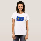 Dames T-Shirt Europa (Voorkant volledig)