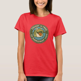 Dames T-shirt Funky Freddy the Frog Paddleboot Mee