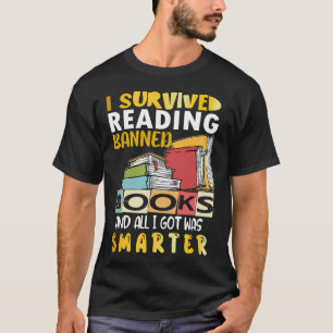 Dames T-Shirt 'Ik heb verboden boeken gelezen en o