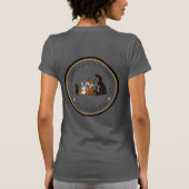 Dames T-shirt Imagination & Intuition Collide (Achterkant)