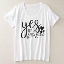Dames T-shirt in grote maten, basis model