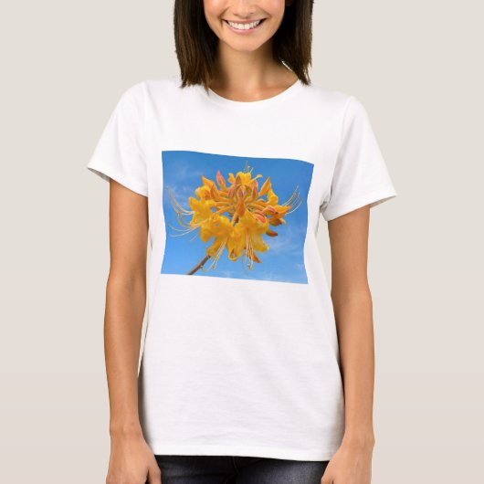 Dames T-shirt (M) met Florida Flame Azalea (Voorkant)
