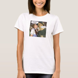 DAMES T SHIRT MET GRAP