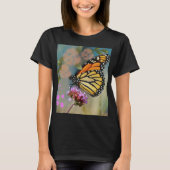 Dames T-shirt met kleurrijk vlinderontwerp –  (Voorkant)