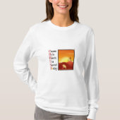 Dames T-shirt met lange mouwen (Voorkant)