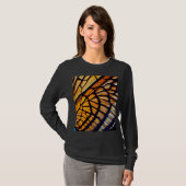 Dames T-shirt met lange mouwen (Voorkant volledig)