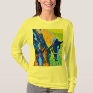 Dames T-shirt met lange mouwen