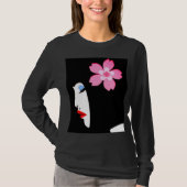 Dames T-shirt met lange mouwen (Voorkant)