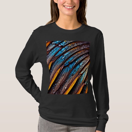 Dames T-shirt met lange mouwen (Voorkant)