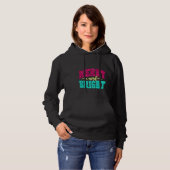 Dames T-shirt met lovertrekkerpatchworkletter (Voorkant volledig)