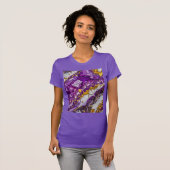 Dames T-shirt met slanke pasvorm (Voorkant volledig)
