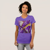 Dames T-shirt met slanke pasvorm (Voorkant volledig)