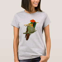 Dames t-shirt met Tufted Coquette ontwerp