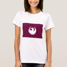 Dames T-shirt met vlag van Phoenix, Arizona, VS