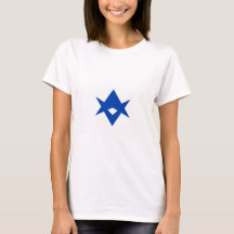 Dames T-shirt met vlag van Toyota City, Japan