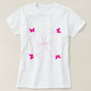 Dames T-shirt met Vlinders