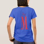 Dames T-Shirt MM (Achterkant)